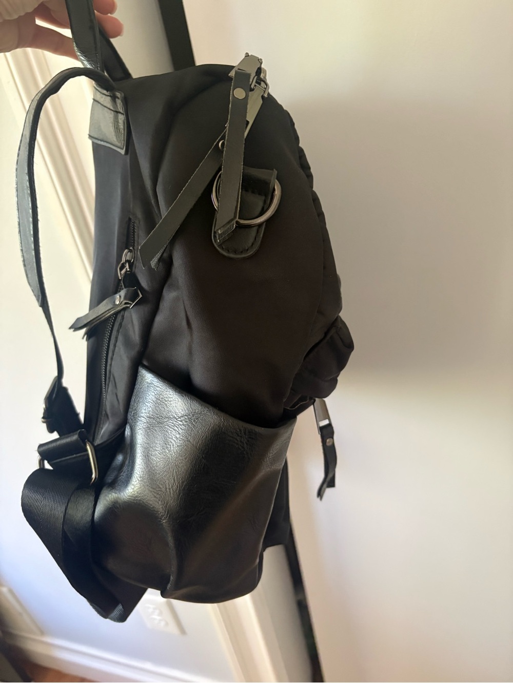 Nylon backpack - Picture 4 of 7